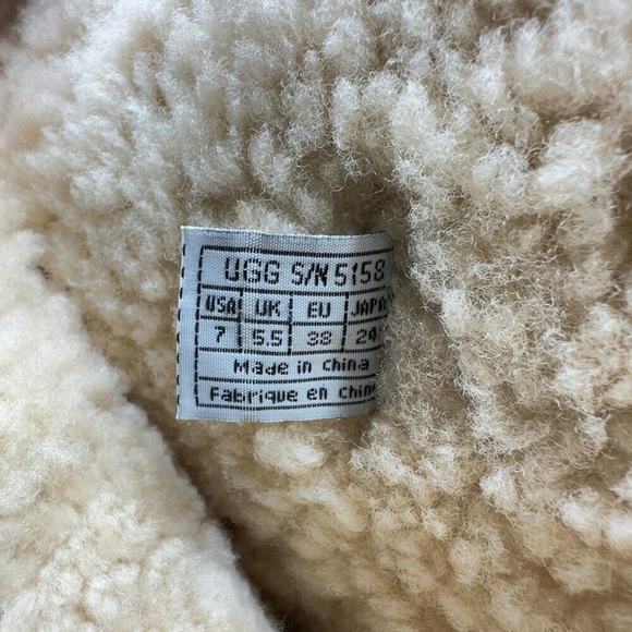 UGG Australia Women's SurfCat High boots Shearling Tall Lace Up Brown Size 7 - Picture 7 of 8